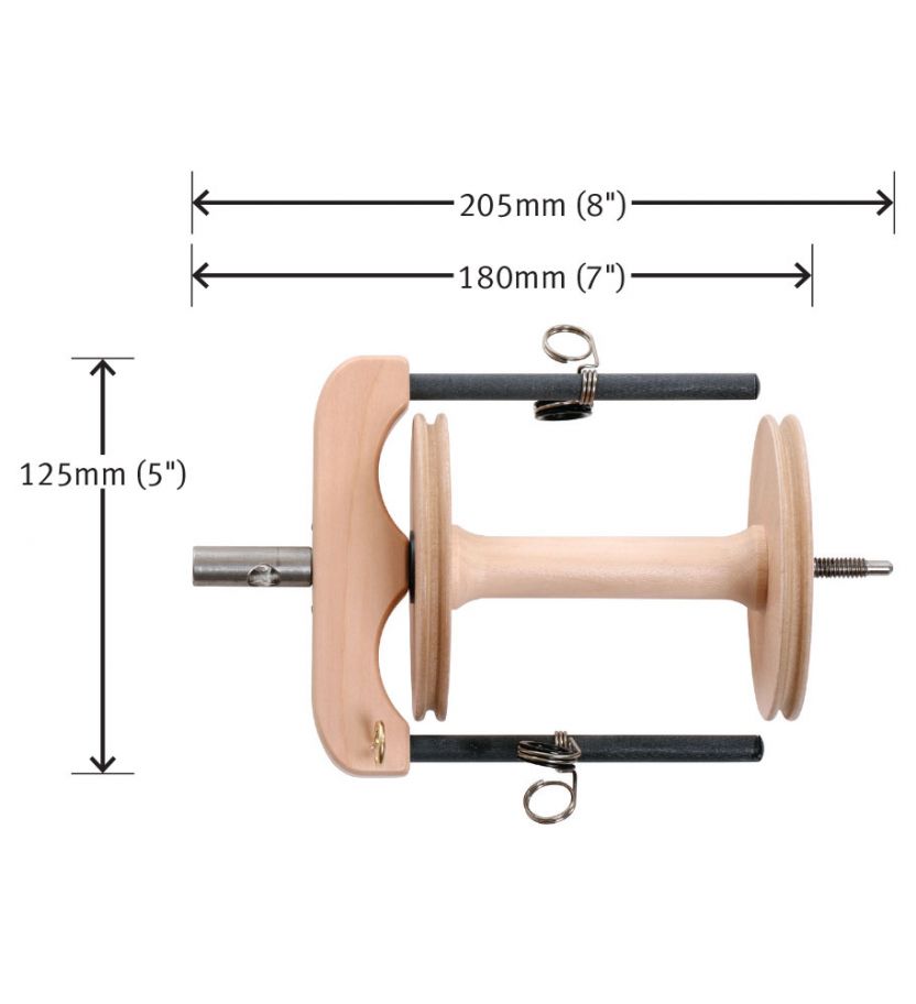 Ashford Joy Sliding Hook Flyer & Bobbin Kit Spinning Wheels Ashford